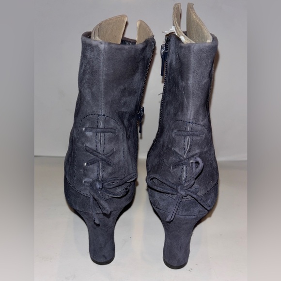 Naturalizer N5 Comfort Leather Heeled Ankle Boots Size 10M Everyday Casual - Picture 8 of 14